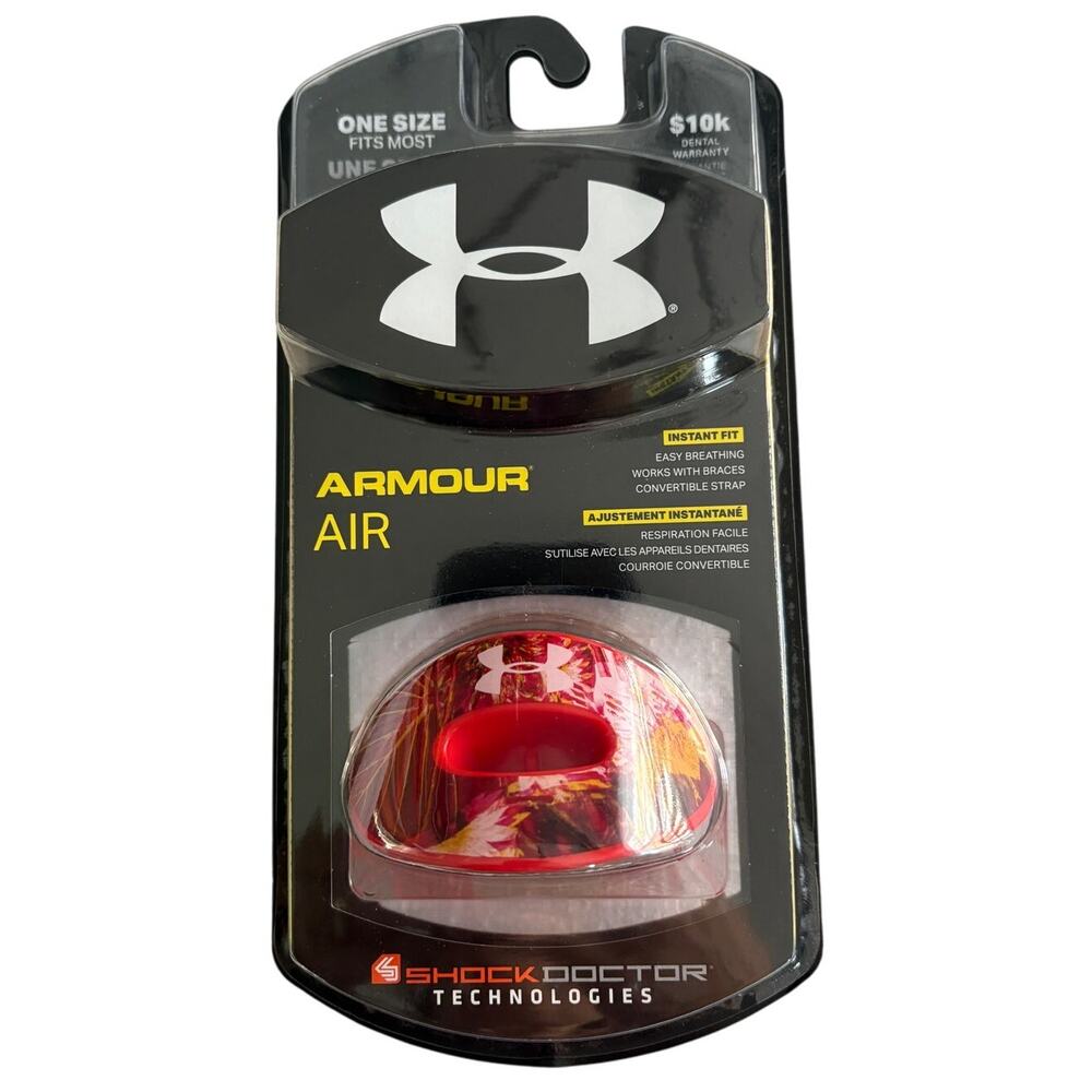 Under Armour Armour Air Mouthguard Red One Size